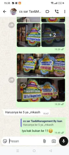 Testimonial Papan Bunga cikiruhwetan